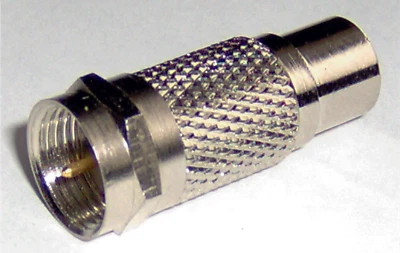 MARKENLOS F-Adapter Chinch-Adapter, F-Stecker Chinch-Kupplung