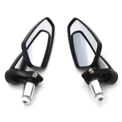 Espejos retrovisores laterales con extremo de manillar de 7/8" para Kawasaki Z400 Z650 Z125 Z900 Z750 Foto 1 de 4
