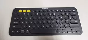 Logitech K380 Multi-Device Ultra Thin Wireless Bluetooth Keyboard Android IOS - Picture 1 of 4