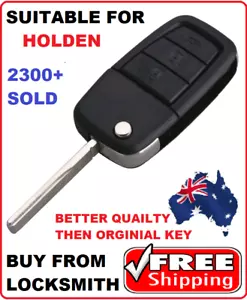 Remote Flip key Shell FITS HOLDEN VE COMMODORE Omega Berlina Calais SS SV6 HSV - Picture 1 of 9