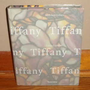 TIFFANY-Louis Comfort Tiffany-JACOB BAAL-TESHUVA-Lamps, Glass-SUPERB oop HC w/DJ - Imagen 1 de 14