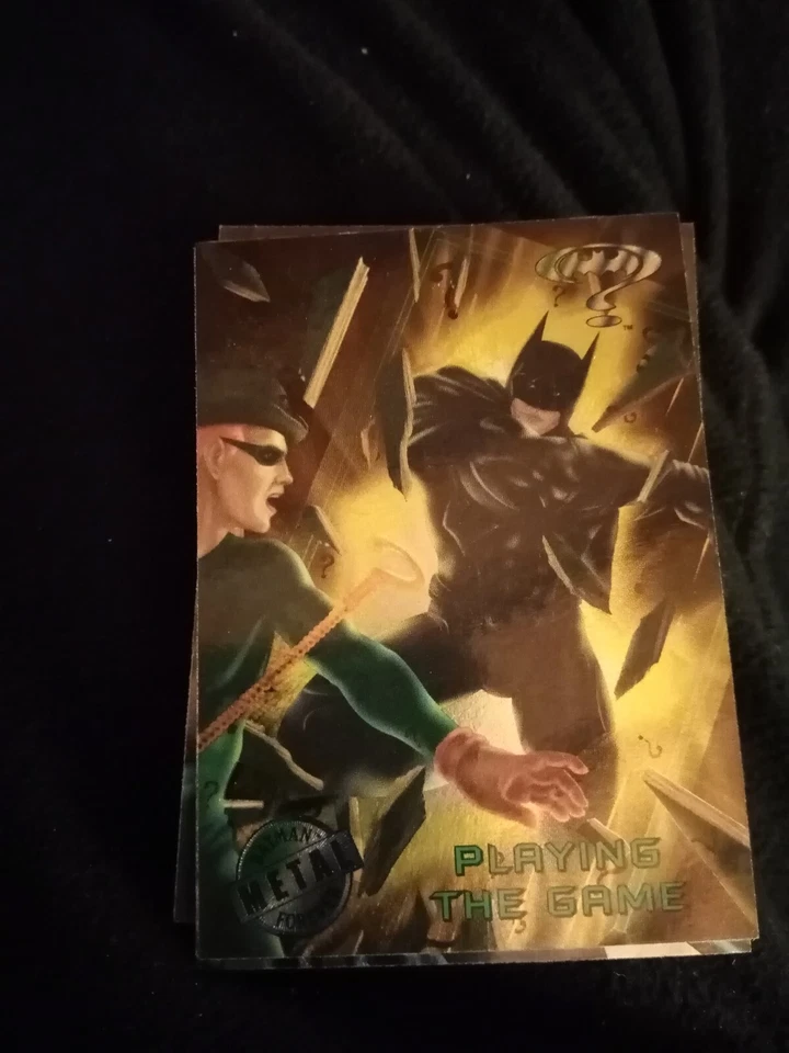 Xm43 DC BATMAN FOREVER METAL TRADING CARD 95 No 24 - Image 1 of 1