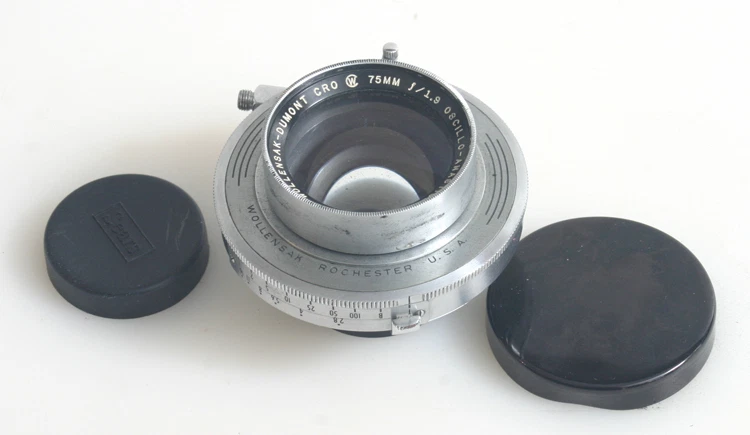 WOLLENSAK-DUMONT CRO OSCILLO-ANASTIGMAT 75MM F/1.9 - Image 1 of 1
