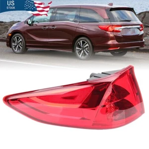 Luz trasera exterior del lado del conductor para Honda Odyssey 2018-2024 con bombillas 18-24 - Imagen 1 de 8