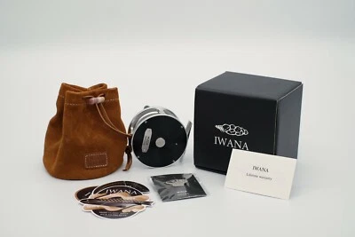 Carrete clásico de mosca trucha de 2,75", 3" y 3,25" de IWANA, sabor vintage, S. E. Bogdan Foto 1 de 4