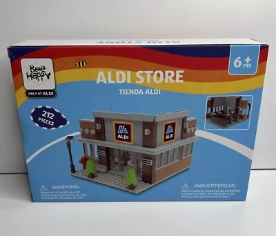 ALDI Store Building Block Set Bee Happy Limited Ed 2024 212 Pieces New Sealed - Image 1 of 4