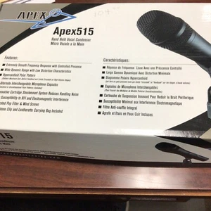 APEX 515 Handheld Hypercardioid Condenser Microphone OPEN BOX - Bild 1 von 3