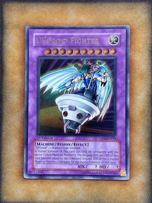 Yugioh UFOroid Fighter CRV-EN034 Ultimate Rare 1st Ed LP - Image 1 of 4