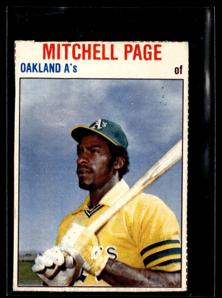 1979 Hostess Mitchell Page #17 Oakland Athletics - Image 1 of 2