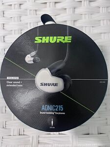 Shure SE215 Special Edition Sound-Isolating Earphones, White #SE215DYWH+UNI