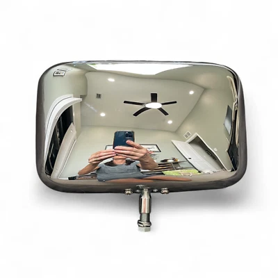 KSource RH083 Chrome Mirror Head Replacement 5-1/4" x 8-1/4" for 1989 Ford F-150 - Image 1 of 4