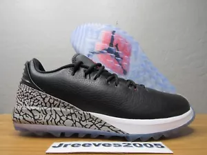 Jordan ADG - Black Cement - Golf Shoes Sz 7.5 - Men's - AR7995 001 - Picture 1 of 10