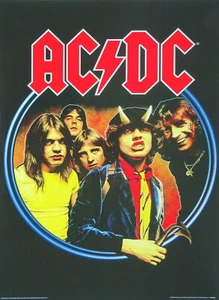 AC/DC KUNSTDRUCK ART PRINT HIGHWAY TO HELL POSTER 40x30cm - Picture 1 of 1
