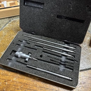 Starrett No. 124 Innen Mikrometer Set unvollständig. - Bild 1 von 6