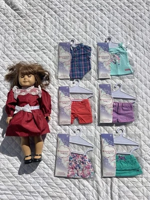 Lote de 6 piezas de ropa The Pleasant Company Doll & American Girl Truly Me Foto 1 de 4