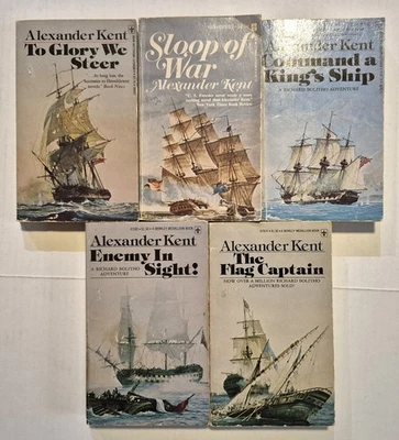 Alexander Kent Richard Bolitho PB novels Historical Sea Adventure good preowned - Image 1 of 3