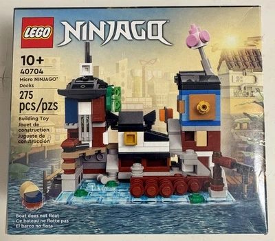 Lego Ninjago 40704 Micro Ninjago City Docks aposentado novo em caixa lacrada (novo na caixa/NISB) - Imagem 1 de 4