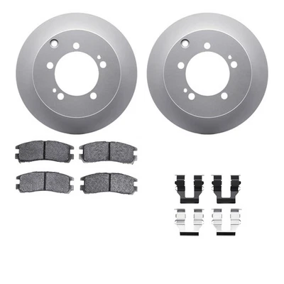 For Mitsubishi Eclipse 94-05 Carbon Series Rear Brake Kit w 5000 Pads - Image 1 of 3