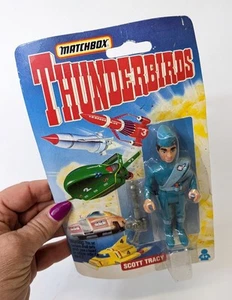Modellino vintage 1993 Matchbox THUNDERBIRDS Thunderbird 1: Scott Tracy, NUOVO - Foto 1 di 2