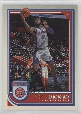 2022-23 Panini NBA Hoops Silver /199 Saddiq Bey #62 - Image 1 of 2