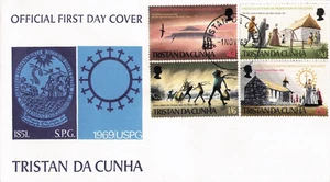 First Day Cover, Tristan Da Cunha, 1969 - Picture 1 of 1