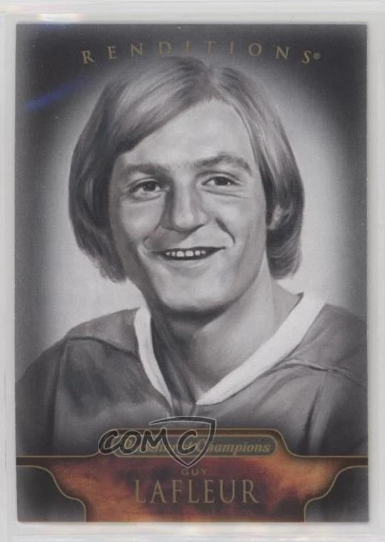 2011-12 Upper Deck Parkhurst Champions Renditions Guy Lafleur #153 HOF - Image 1 of 2