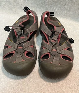 Keen Venice H2 Women’s 8 Closed Toe Sandals Fisherman Hiking Water Shoes Gray - Picture 1 of 7