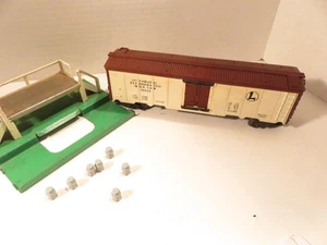 LIONEL POST-WAR 3662 'O' GAUGE OPERATING MILK CAR- WORKS FINE- EXC. - S16 - Picture 1 of 6
