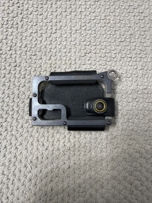 Trayvax Contour Wallet - Titanium/Stealth Black - EDC Minimalist Wallet - Image 1 of 2