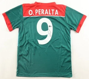 Oribe Peralta Hand Signed Jersey (Beckett) Mexico National Team Size Medium - Picture 1 of 3