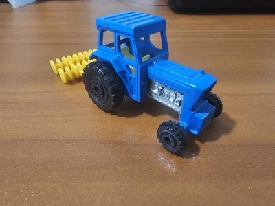 Tractor Ford Matchbox Superfast #46.  Azul, 1978.  Suelto, buen estado. Foto 1 de 4