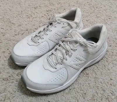 Zapatos para caminar New Balance 411V2 WW411WT2 blancos para mujer talla 10 Foto 1 de 4