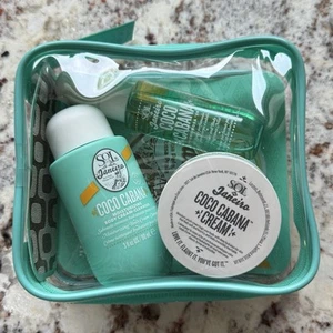 Sol de Janeiro Coco Cabana Cream Jet Set 3-Piece Mini Set Cream Cleanser & Spray - Picture 1 of 2