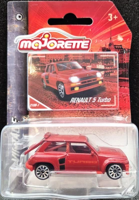Majorette 2020 Renault 5 Turbo Dark Red #210 Vintage Cars New Long Card - image 1 of 4