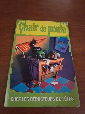 Chair De Poule-Chez Les Reducteurs De Tetes #35 PB Francais Goosebumps - Image 1 of 4