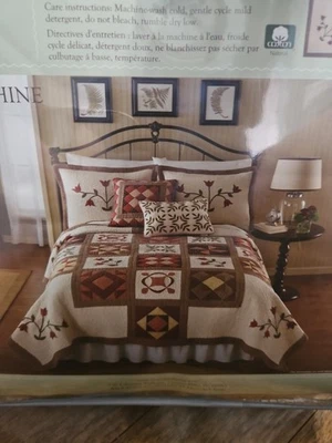 Edredón Nostalgia tamaño king patrón Josephine Foto 1 de 2