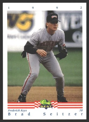 1992 Classic Best #146 Brad Seitzer - Image 1 of 2