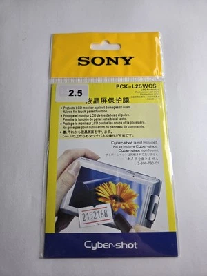 Protector de pantalla Sony Cyber-shot película ultra transparente antiarañazos Canadá envío gratuito Foto 1 de 2