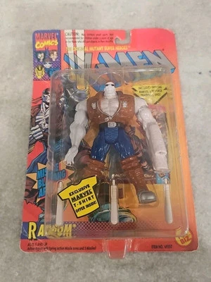 Винтажная экшн-фигурка Marvel Toy Biz игрушка 1994 X-Men случайный выбор с взрывной ручкой Missle - Изображение 1 из 4