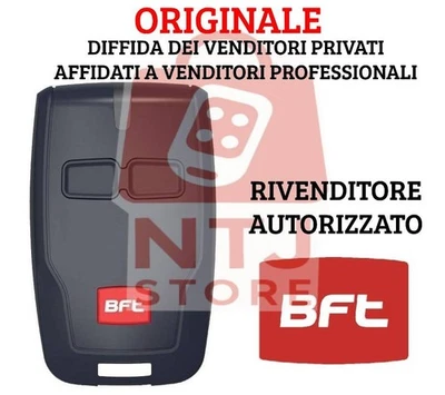 Telecomando ORIGINALE BFT MITTO 2 B RCB02 R1 D111904 2 tasti 433,92MHz - Immagine 1 di 4