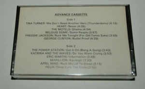 Vintage 1980s Radio Promo Pre Release ADVANCE Cassette Tape Sampler Capitol MINT - Picture 1 of 4