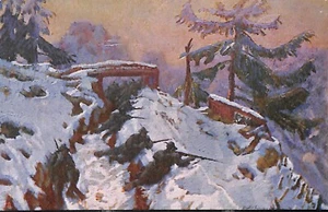 ac7012 - CARTOLINA D'EPOCA - REGGIMENTALI  - Alpini - Picture 1 of 2