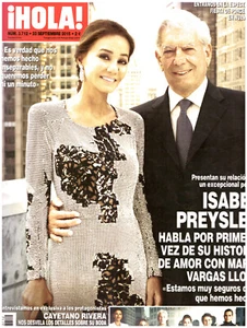 HOLA MAGAZINE: ISABEL PREYSLER / MARIO VARGAS / QUEEN SONJA OF NORWAY - Picture 1 of 1
