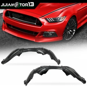 Front Left Right Inner Fender Liner Splash Shield Fit For 2015-2017 Ford Mustang - Bild 1 von 12