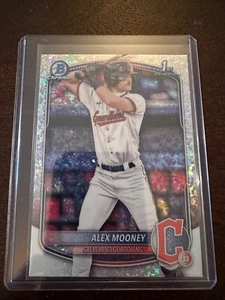 2025 Bowman Alex Mooney Chrome Prospect Mini Diamond Guardians 1st - Picture 1 of 2