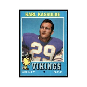 1971 Topps Karl Kassulke Football Cards #46 - Picture 1 of 3