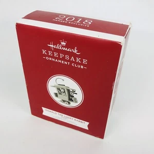 Hallmark 2018 Club Exclusivo Oswald El Conejo Afortunado Ornamento Disney Nuevo en Caja Nuevo - Imagen 1 de 7