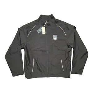 New CUTTER & BUCK Jacket Zip Mens XXL 2XL Blue Hoag - Picture 1 of 17