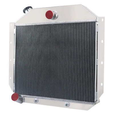 Radiador de aluminio de 4 filas para cosechadora internacional serie L/R/S 1951-57 52 56 Foto 1 de 4