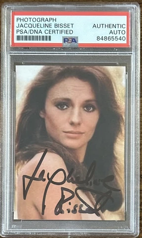 JACQUELINE BISSET SIGNED PHOTOGRAPH AUTOGRAPH PSA DNA COA SEXY MODEL PICTURE Cover